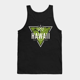 Hawaii surf design, print, typography Tank Top